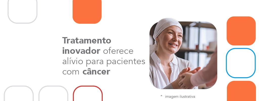 alívio para pacientes com câncer